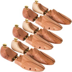 3 paar schoenspanners van cederhout - 42-43