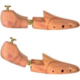 tectake - 2 paar schoenspanners van cederhout - maat 46-48 - 403293
