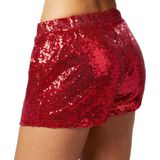 tectake® Pailletten-Shorts