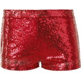 tectake® Pailletten-Shorts