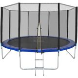 tectake® - Trampoline Garfunky - met veiligheidsnet - 396 cm - 403520