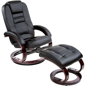 Tectake - TV-fauteuil met Krukje Model 2 - 403849