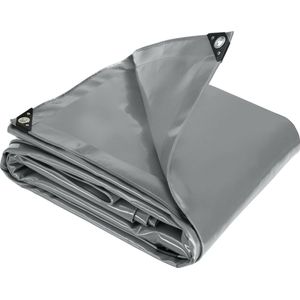 Afdekzeil - Grijs - 4 x 5 m - Waterdicht