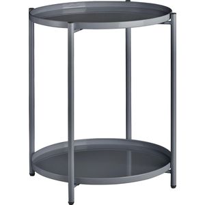 tectake - Bijzettafel Oxford 45,5x45,5x53cm, maximal draagkracht 60kg - 404196