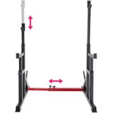 Tectake® - Squat Rek - Squat Rack - Creed - Robuust - 404237