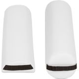 Tectake - Massagekussens - set Steunrollen - Kleur Wit - 404368
