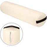 Tectake - Massagekussens - set Steunrollen - Kleur Beige – 404369