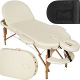 tectake Massageliege 3 Zonen Massageliege (Set, 1-St., mit Tragetasche), Breite 70 cm, Polsterung 5 cm