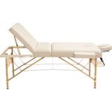 tectake Massageliege 3 Zonen Massageliege (Set, 1-St., mit Tragetasche), Breite 70 cm, Polsterung 7,5 cm
