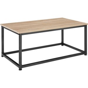 tectake - Salontafel Lynch industrieel - bijzettafel - lichtbruin - 100 x 55 x 45,5 cm - 404450