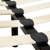 Tectake® - Slaapkamerbed met Lattenbodem - Romantisch Design - 140x200cm - 404515