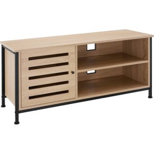 Tectake - TV-meubel Tv-kast Dressoir Galway - Industrieel - Lichtbruin - 110x41,5x50,5cm - 404715