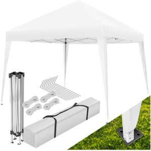 Tectake -Tuinpaviljoen Linosa Opvouwbaar 3x3m - Wit
