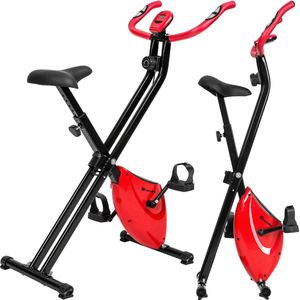 tectake® - Hometrainer FitX-Bike - fitness cardio - inklapbaar - 404950