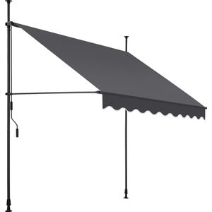 WOLTU 2441 Partytent, waterdichte vouwtent, zonwering, feesttent met