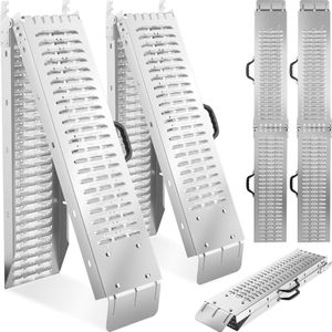 Oprijplaten Björn set van 2, inklapbaar, belastbaar tot 400 kg - 166 cm