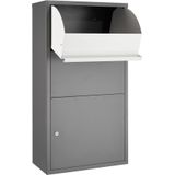 Pakketbox Fortress - Brievenbus - Gep poedercoat Staal - Ruim