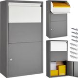 Pakketbox Fortress - Brievenbus - Gep poedercoat Staal - Ruim