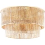 tectake® Plafondlamp Boho - Hanglamp van Jute - 40W - Decoratieve Verlichting
