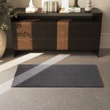 Soft Zone - Vloerkleed - Antraciet - 80 x 150 cm - Polyester, Antislip Onderkant