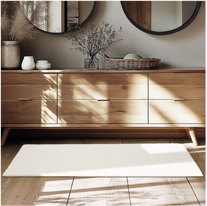 Vloerkleed - Grijs - Wol