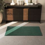 Soft Zone - Vloerkleed - Groen - 80 x 150 cm - Polyester met Antislip Onderkant