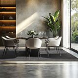 Vloerkleed - Blauw - Wol