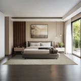 Soft Zone - Vloerkleed - Zandkleur - 200 x 290 cm - Polyester, Antislip Onderkant