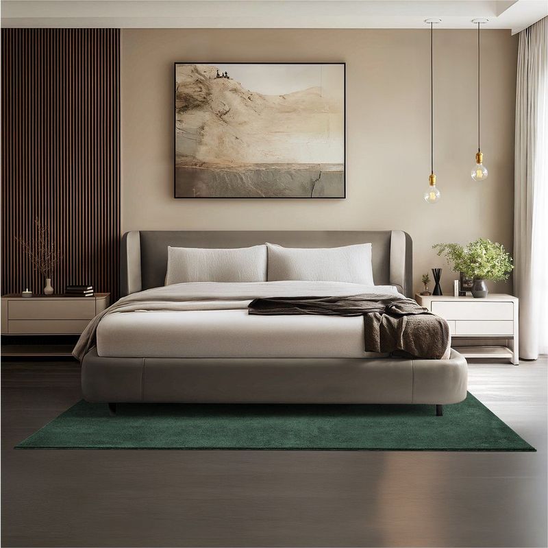 Soft Zone - Vloerkleed - Groen - 140 x 200 cm