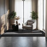 Soft Zone - Vloerkleed - Grijs - Polyester - Antislip Onderkant