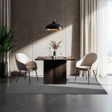 Vloerkleed - Grijs - Polyester