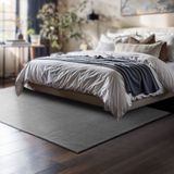 Vloerkleed - Grijs - Polyester