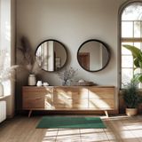 Vloerkleed - Grijs - Wol