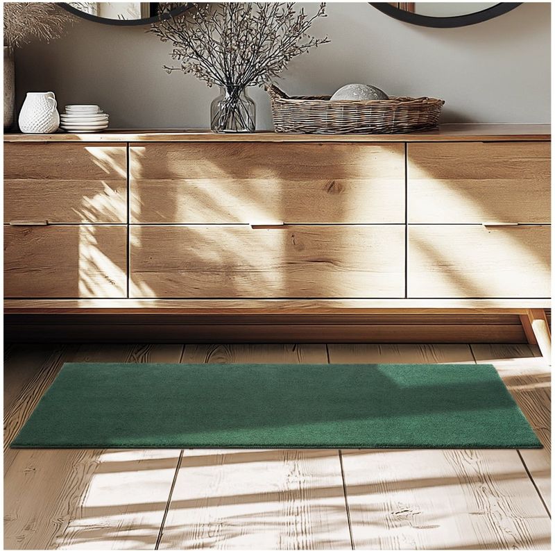 Vloerkleed - Grijs - Wol