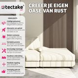 tectake - Sonic Wall - Akoestische Panelen - Donker Eiken - Hoogwaardig MDF en Houtfineer