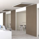 tectake - Sonic Wall - Akoestische Panelen - Donker Eiken - Hoogwaardig MDF en Houtfineer