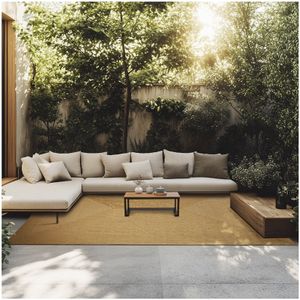 Tectake - Raya - Vloerkleed - Jute-look - 200 x 290 cm