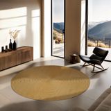 tectake - Raya - Vloerkleed - Bruin - Jute-look, Weerbestendig Kunststof