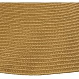 tectake - Raya - Vloerkleed - Bruin - Jute-look, Weerbestendig Kunststof