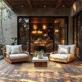 Vloerkleed - Grijs - Wol