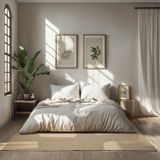 Vloerkleed - Grijs - Polyester