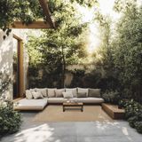 Vloerkleed - Grijs - Polyester