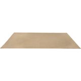 Tectake - Vibe - Vloerkleed - Beige - Gevlochten van Jute en Polyester