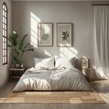 Vloerkleed - Grijs - Viscose