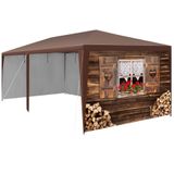 Paviljoen Almchalet met verwijderbare zijdelen - 6 m