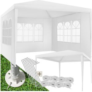 Paviljoen Barinas - Overkapping - Wit - Waterdicht - 3x3m