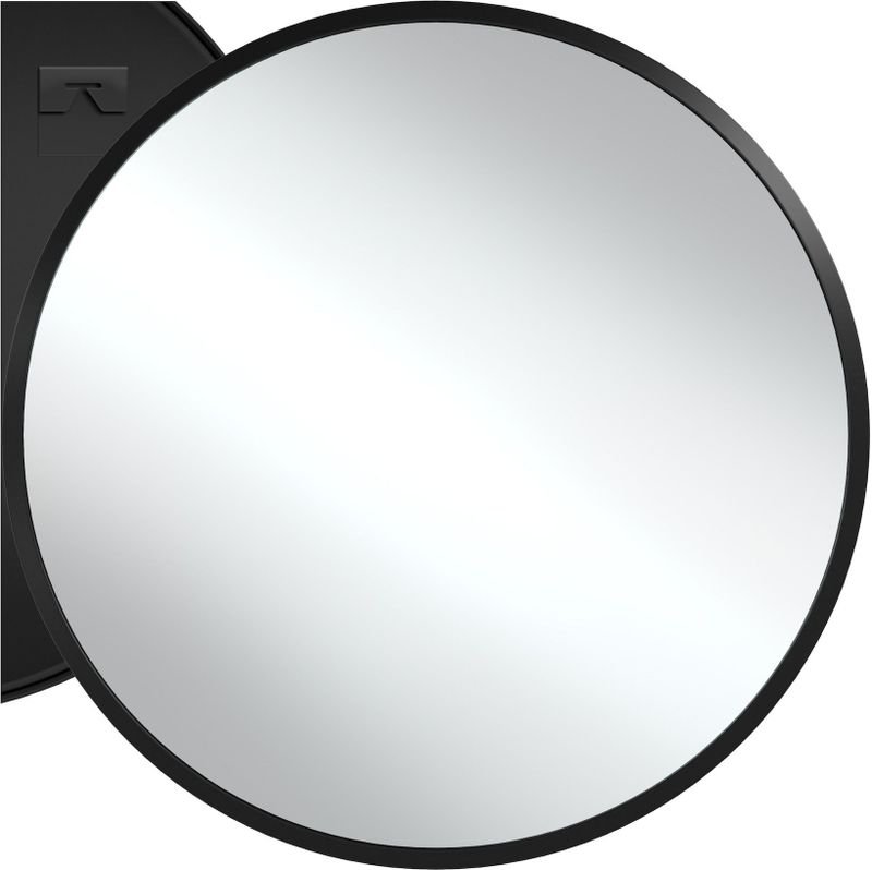 Ronde wandspiegel Fiona met aluminiumframe - 70 cm
