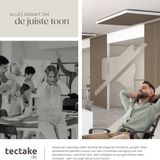 Tectake - Sonic Wall - Akoestische Panelen - Donker Eiken - Set van 4