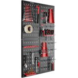 tectake - Gereedschapswand - 4-delig - Staal - Geperforeerd - Werkplaatsinrichting