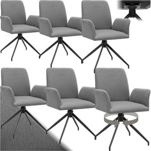 buybyroom Eetkamerstoel, set van 2, eetkamerstoelen met rugleuning, metalen poten, woonkamerstoel, kuipstoel, tuinstoelen, wit